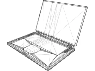 Powerbook G4 Titanium 3D Model