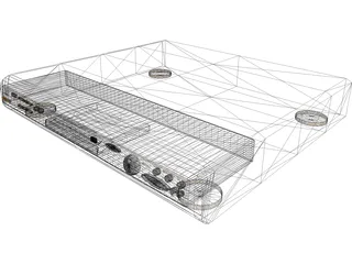 DVD Player Sony 3D Model