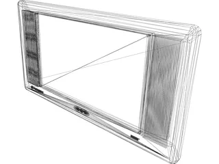 Pioneer LCD TV Wide 3D Model