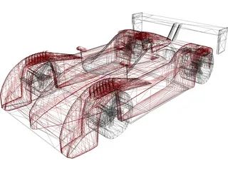 Ferrari GT 3D Model