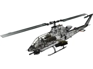 Boeing AH-64 Apache 3D Model