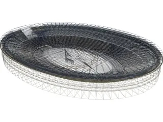 Olympic Stadium (Berlin) 3D Model
