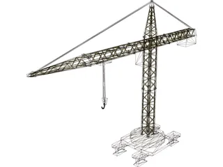 Crane 3D Model