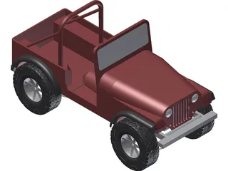 Jeep Renegade 3D Model