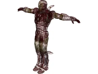 Iron Man [Rigged] 3D Model