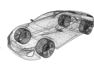 Acura NSX Concept 3D Model