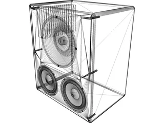 Speaker 3D Model