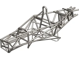 Formula Sena Frame 3D Model