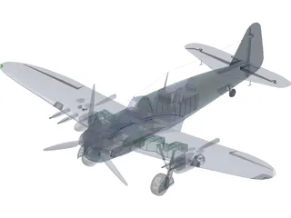 Fairey Firefly 3D Model