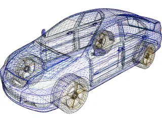 Toyota Vios 3D Model