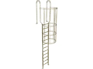 Ladder 3D Model