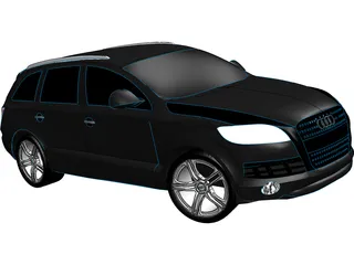 Audi Q7 3D Model