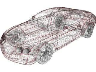 Bentley Continental GT 3D Model