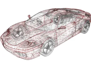 Ferrari 360 Modena 3D Model