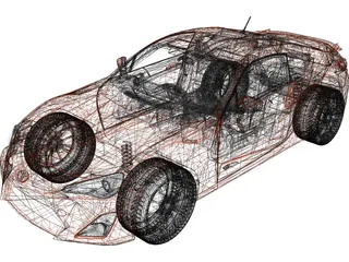 Toyota FT86 3D Model