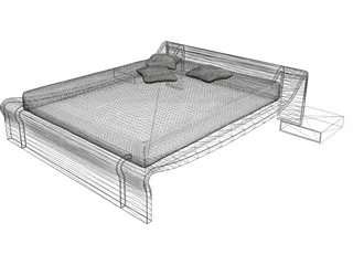 Bed 3D Model