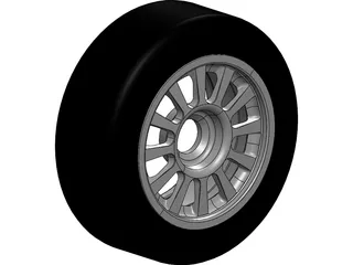 Racing Wheel 3D Model