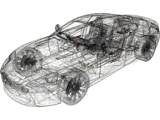 Aston Martin Virage 3D Model