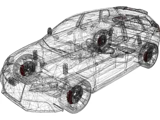 Audi RS3 8PA Sportback 3D Model