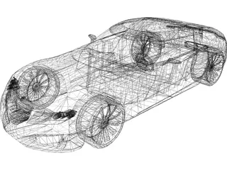 Saab Aero X Concept 3D Model