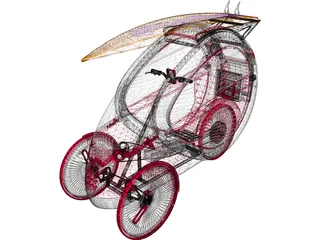 Triciclo Local Motors Project 3D Model