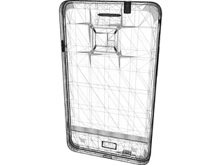 Samsung Galaxy S2 Phone 3D Model