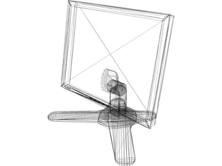 Viewsonic Monitor 3D Model