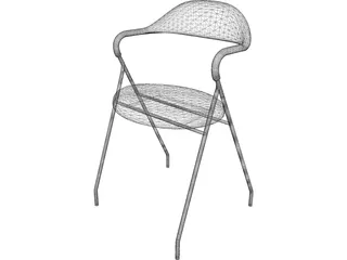 Single Chair 3D Model