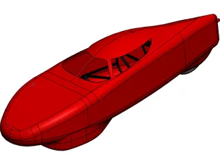 Supermileage Car SDSMT 3D Model