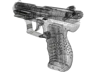 P22 Walther 3D Model