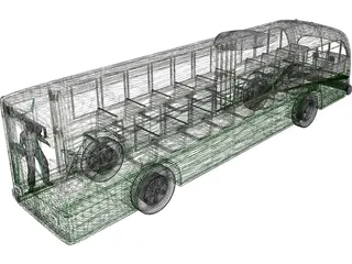 Trolleybus 3D Model