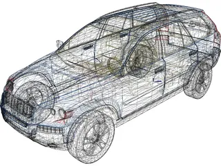 Volvo XC90 (2005) 3D Model