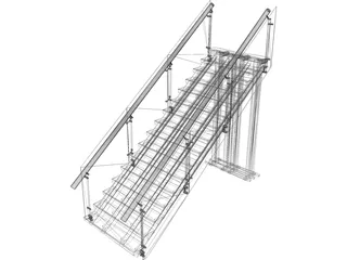 Staircase 3D Model