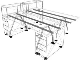 Ad Hoc System 3D Model