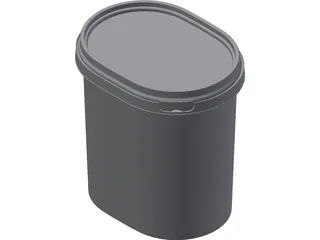 Bucket Container 3D Model