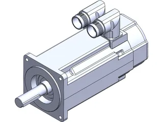 Kollmorgan AKM4 Motor 3D Model