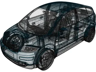 Audi A2 3D Model