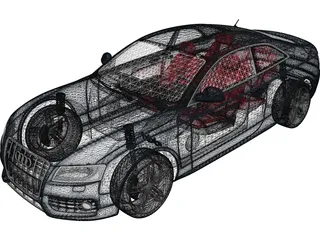 Audi S5 3D Model