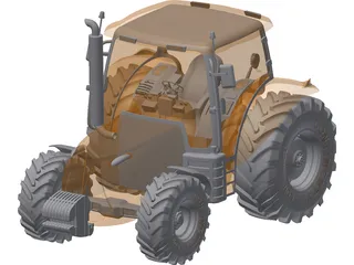 Tractor 3D Model