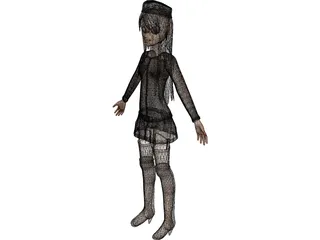 Andr the EnderGirl 3D Model