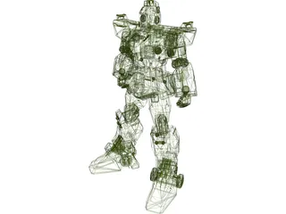 Gundam RGM-79(G) 3D Model