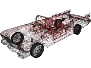 Cadillac Eldorado Biarritz Convertible (1959) 3D Model