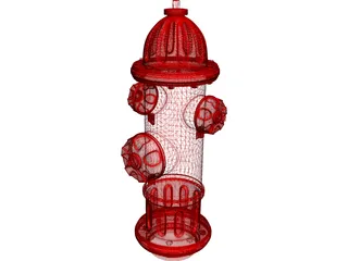 Fire Hydrant 3D Model