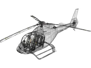 Eurocopter EC-120 3D Model