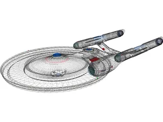 Star Trek USS Paladin 3D Model