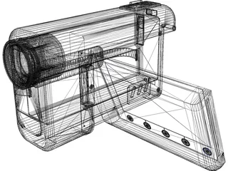 Compact Camcorder 3D Model