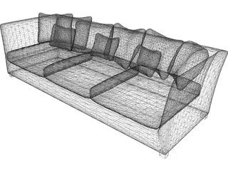 Couch 3D Model