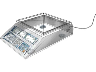 Fruit Scale 3D Model
