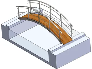 Bridge Pool 3D Model