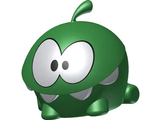 Cut Om Nom 3D Model